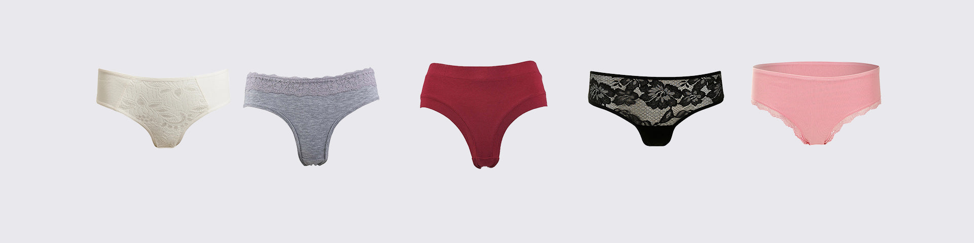 Pink Lace Detailed Underwear