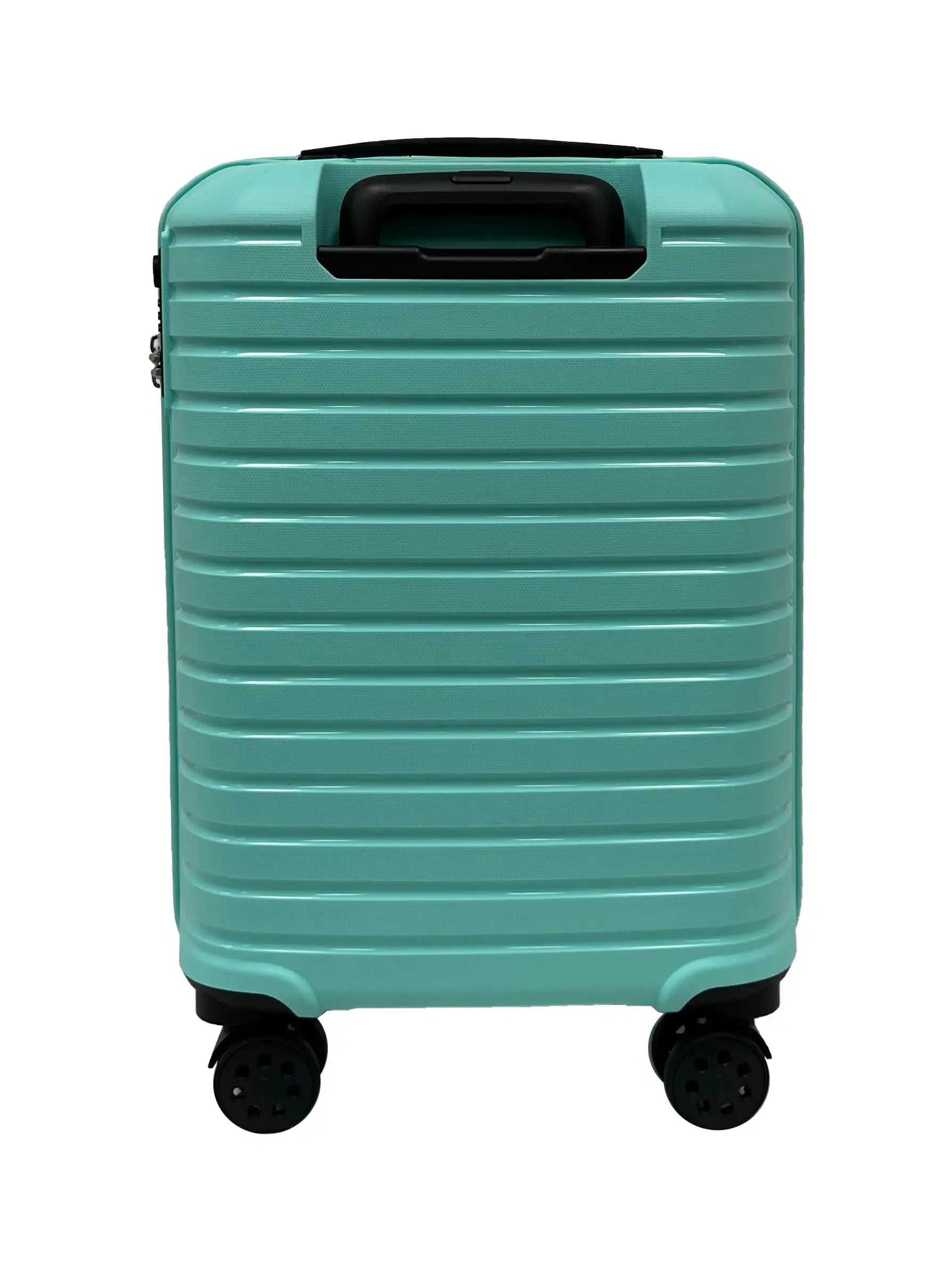 sage green suitcase