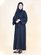 Black Embroidered Abaya 

