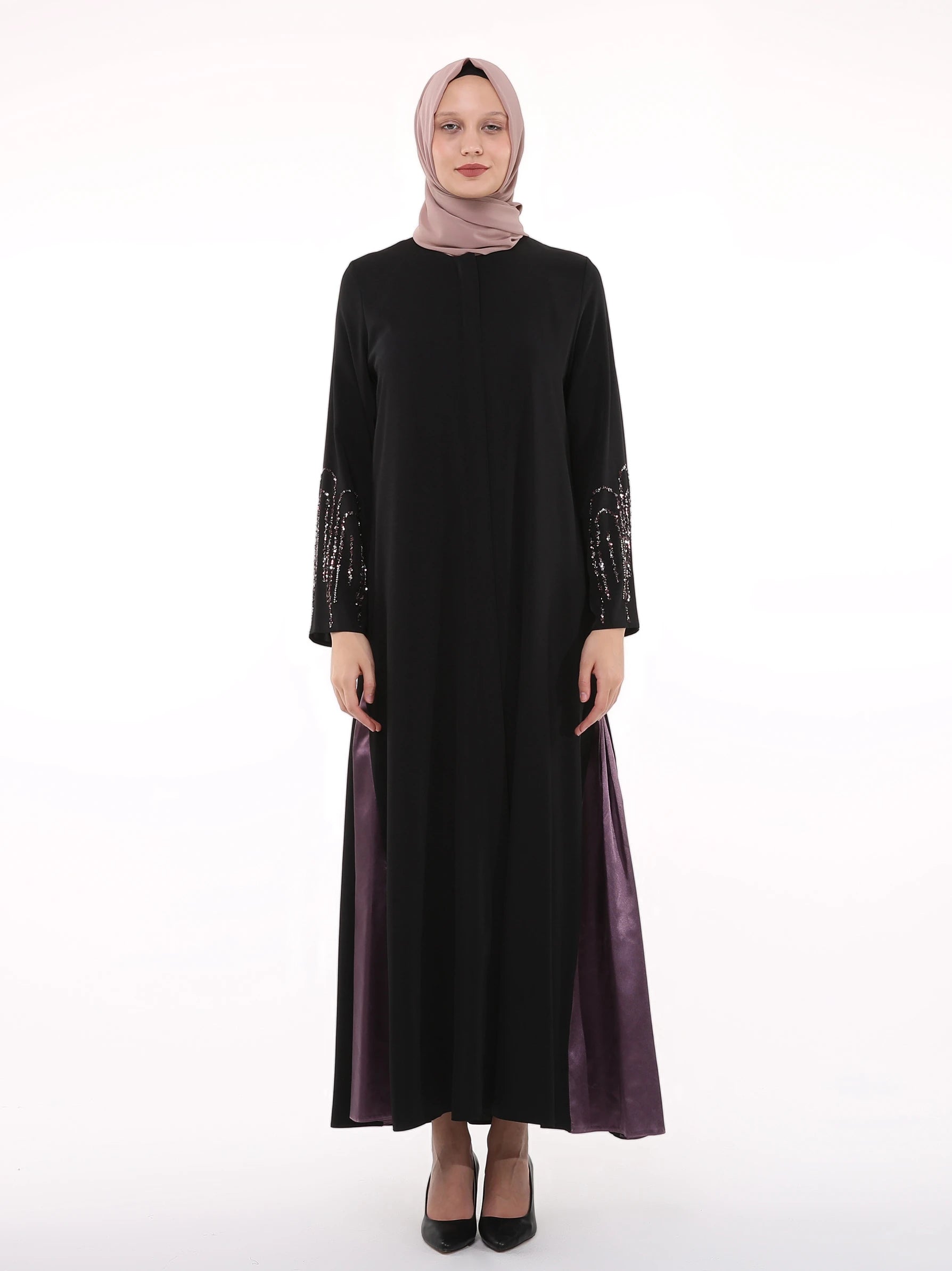 Black 2024 abaya uk