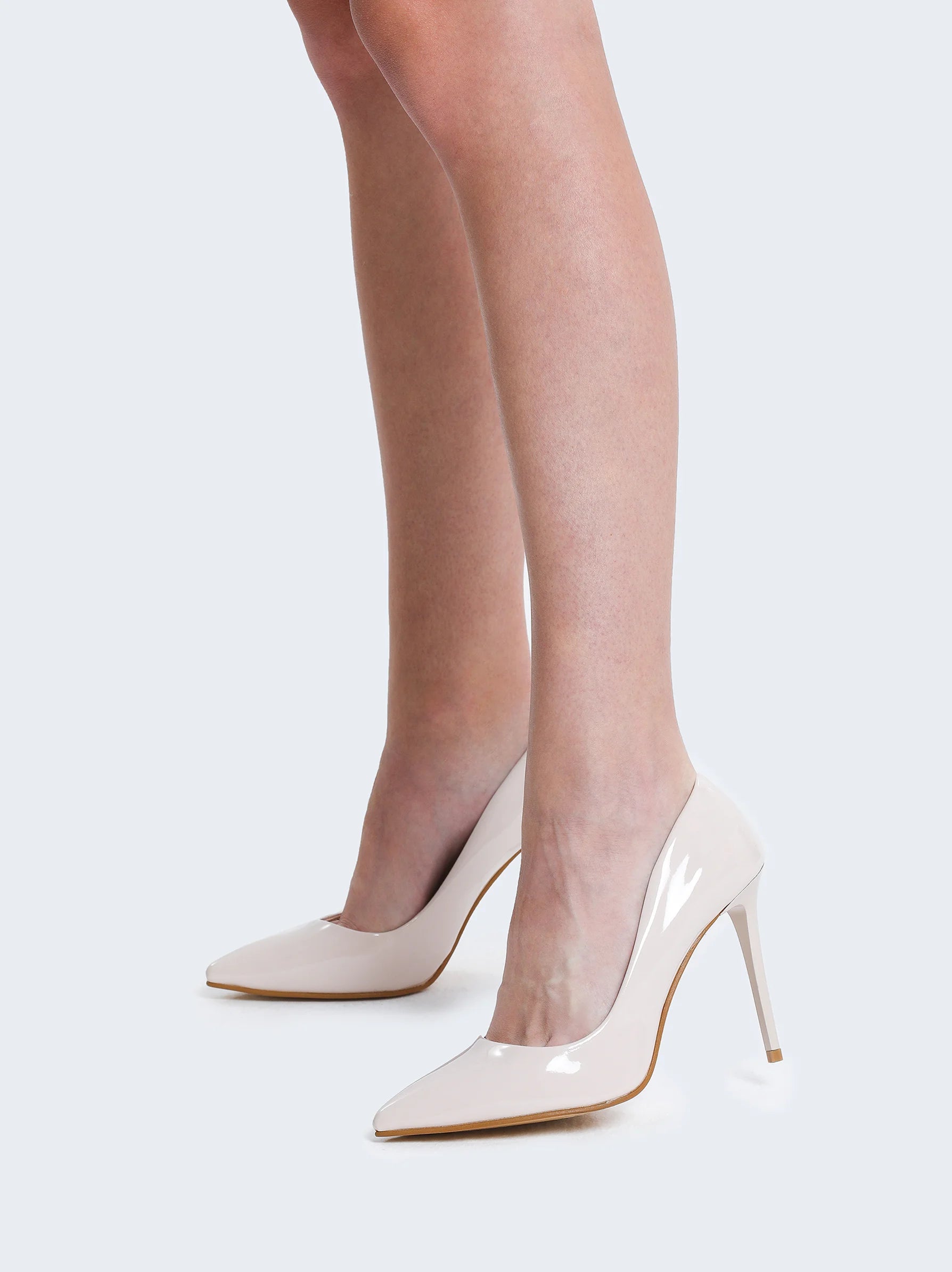 Stilettos beige on sale