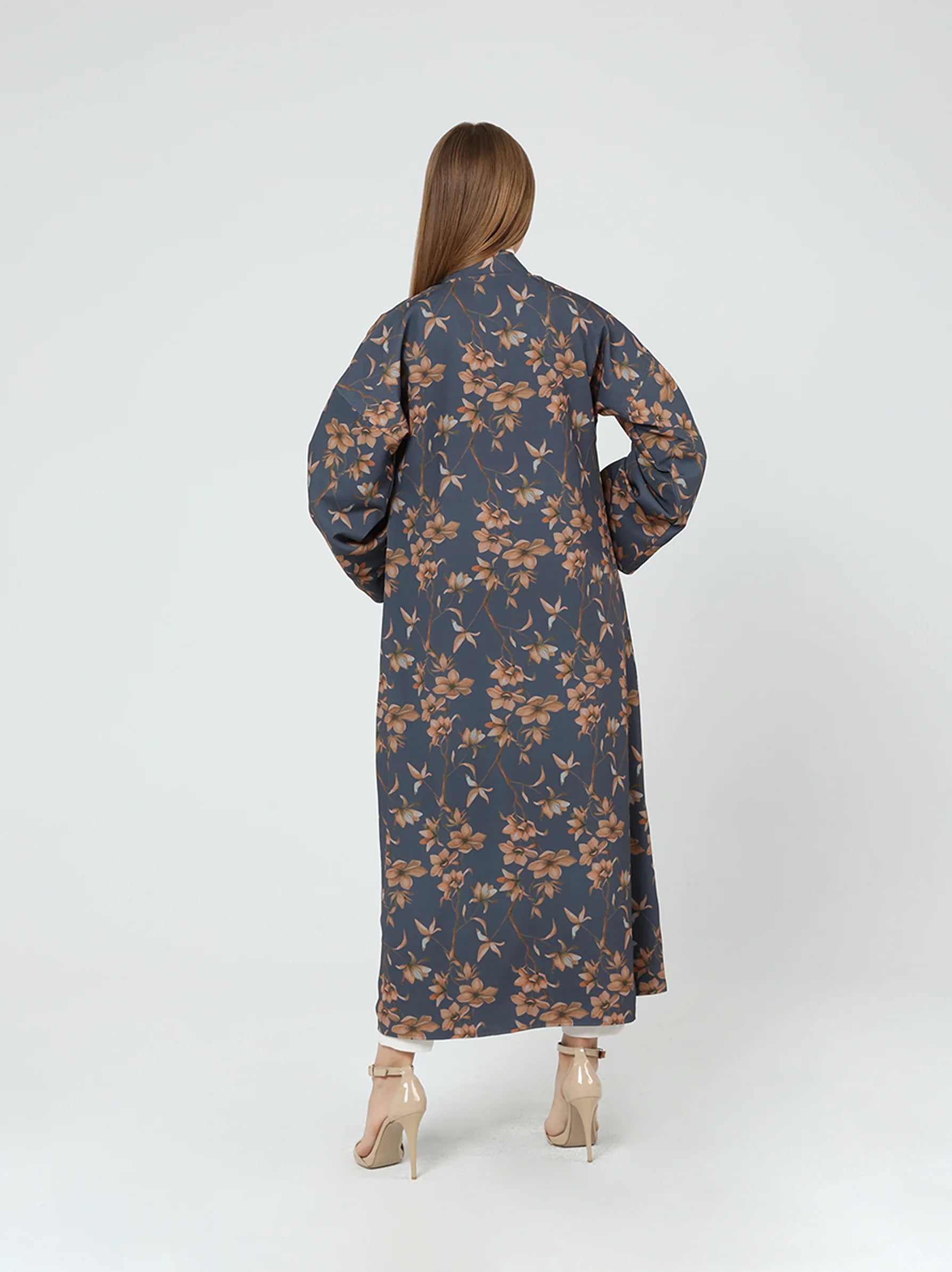 Floral Pattern Kimono