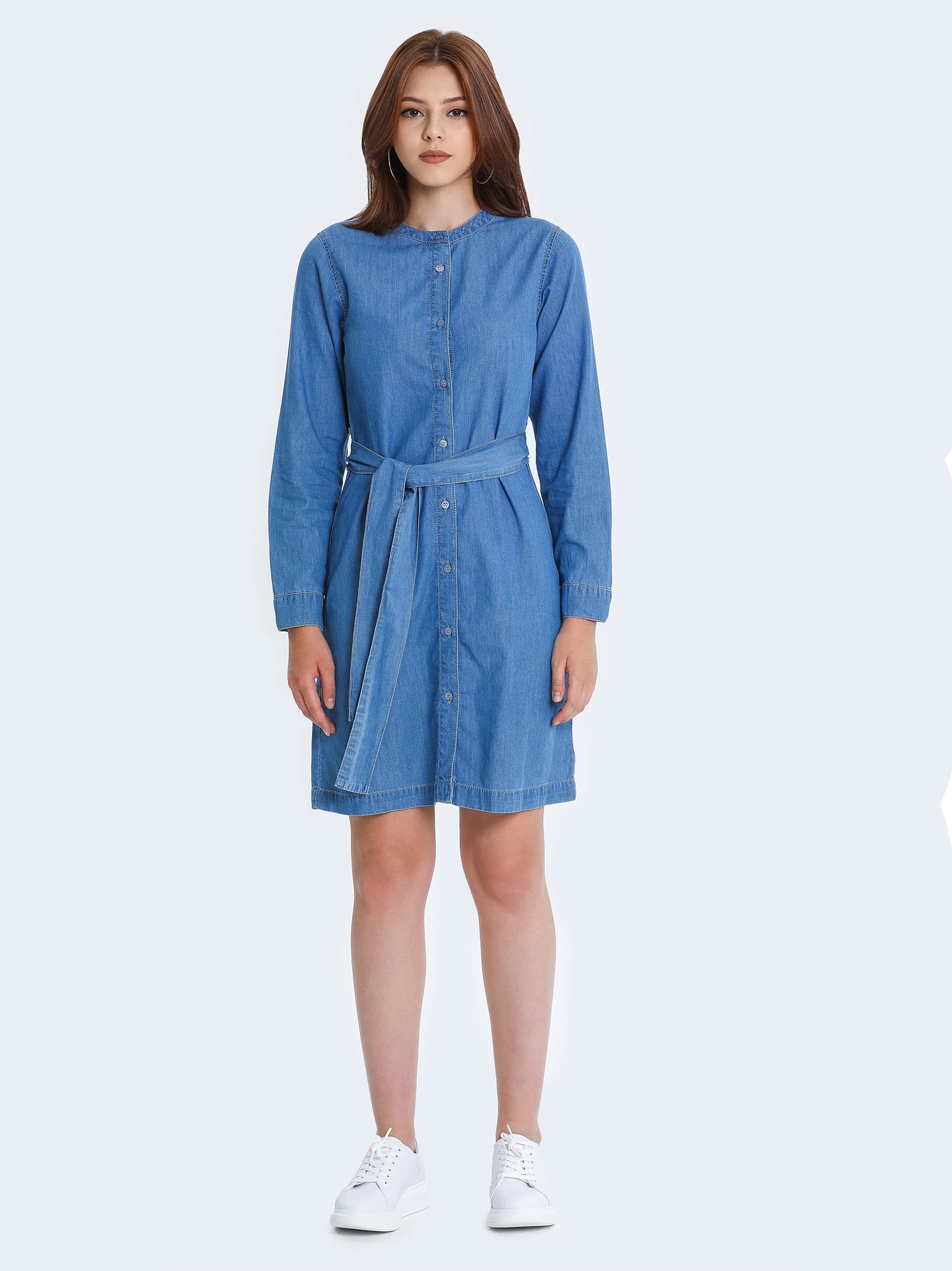 Shirley Denim Shirt Dress Blue | Day Dresses | Monsoon US.