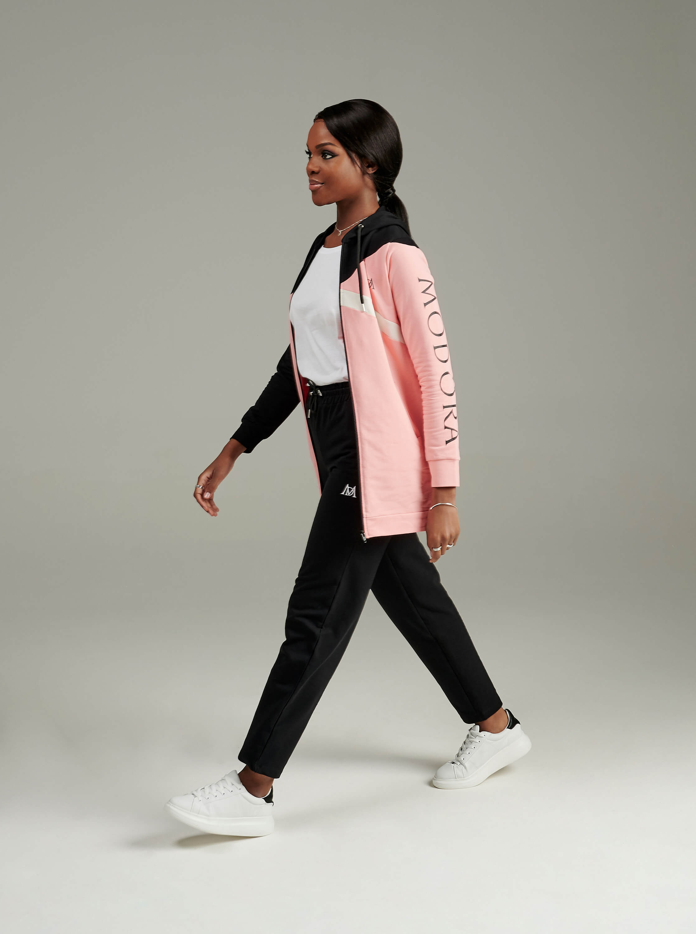 Women's Pink Tracktop