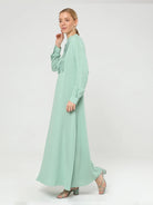 green maxi dress uk