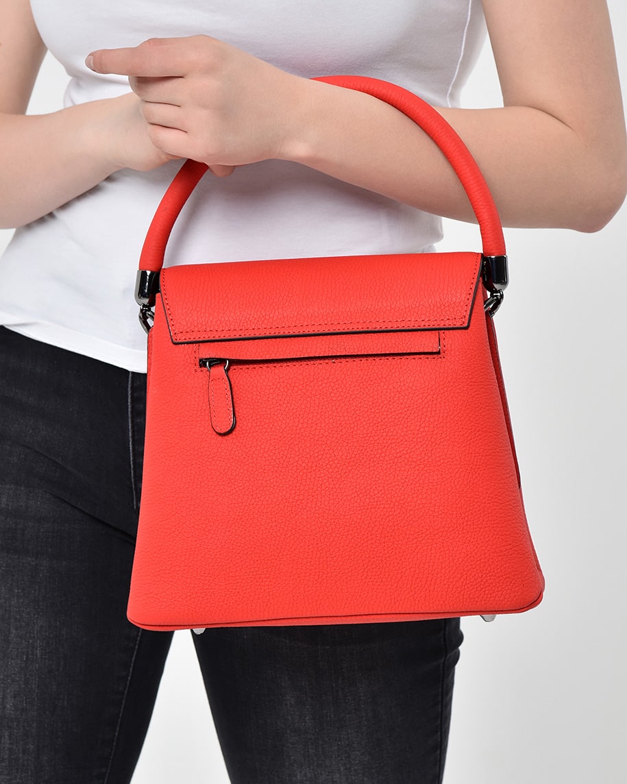 Red leather purses online uk