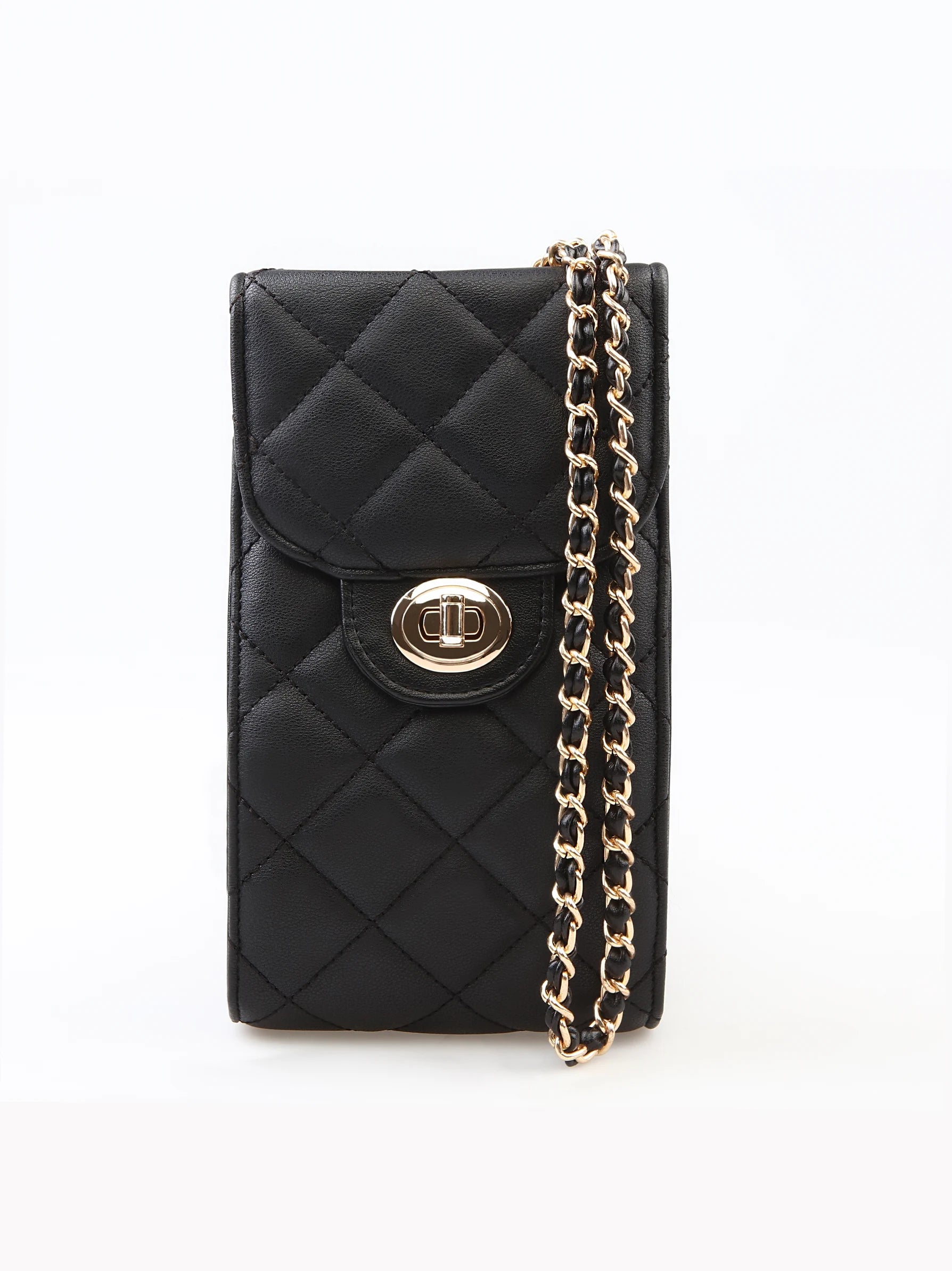 crossbody phone bag black