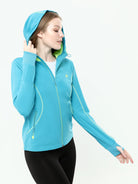 ocean blue tracktop for women