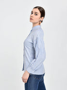 blue striped top uk